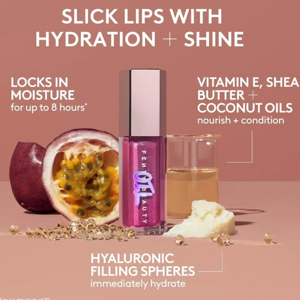 Fenty Beauty Gloss Bomb Luminizing Lip Oil in Shade Razzberry Jamz